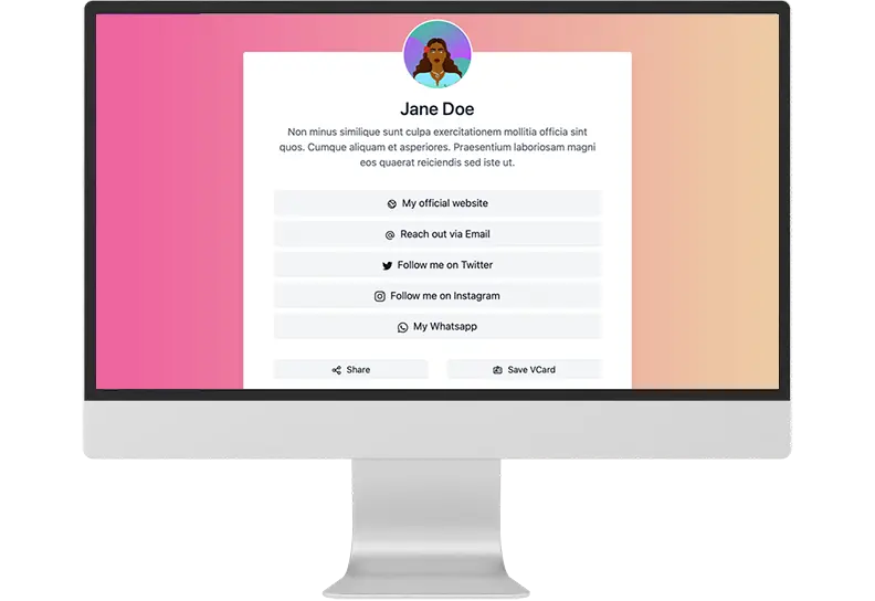 vCard - Digitale visittkort